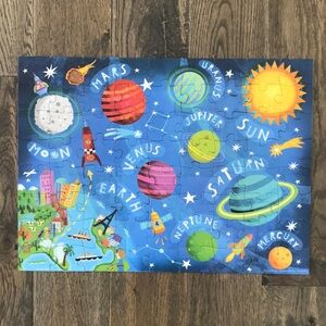 Crocodile Creek Space Puzzle